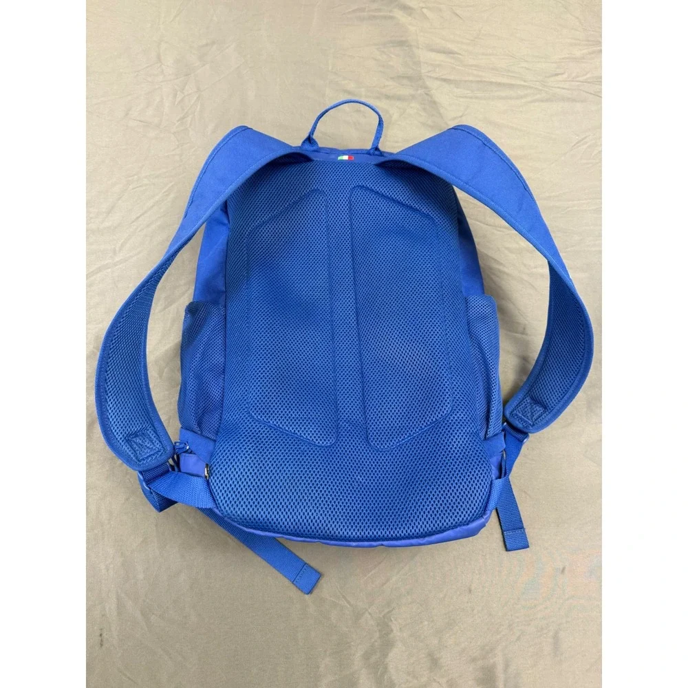 Adidas Italy FIGC National Team Soccer Backpack Royal Blue Italia Bag